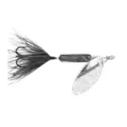 ROOSTER TAIL 206-SS Fishing Bait, Spinner Bait, Silver Shad Bait