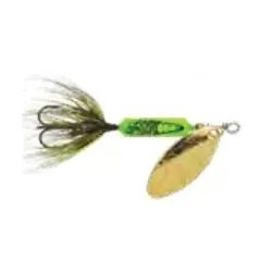 ROOSTER TAIL 206-GRCA Fishing Bait, Spinner Bait, Green Caddis Bait