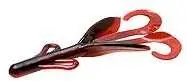 Zoom 042-029 Baby Brush Hog Soft Bait, Red Shad Bait
