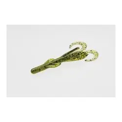 Zoom 042-019 Baby Brush Hog Bait, Watermelon Seed Bait, 12, Pack