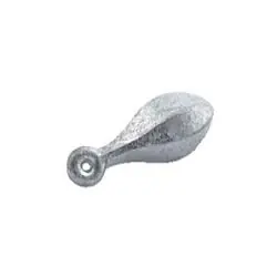 Danielson 125PB5 Bank Sinker, 5 oz, 2, Polybag