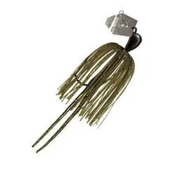 CHATTERBAIT CB14-06 Swim Jig, Bass, Green Pumpkin/Black Bait