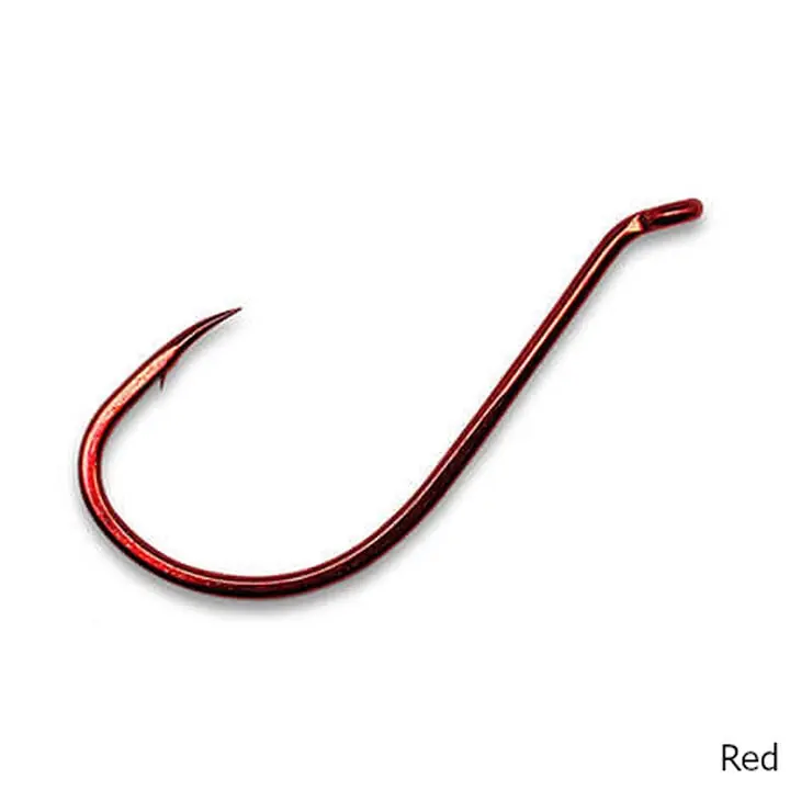 Gamakatsu 02309 Octopus Hook, 2, Red, 8, Pack