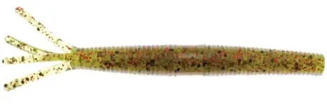 Z-MAN Hula StickZ HSTICK4-18PK6 Fishing Bait, Soft Bait, Plastic, Watermelon Red Bait, 6, Pack