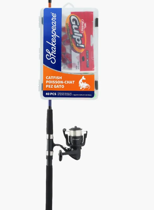 Shakespeare Catch More Fish® Catfish Spinning Kit 7‘