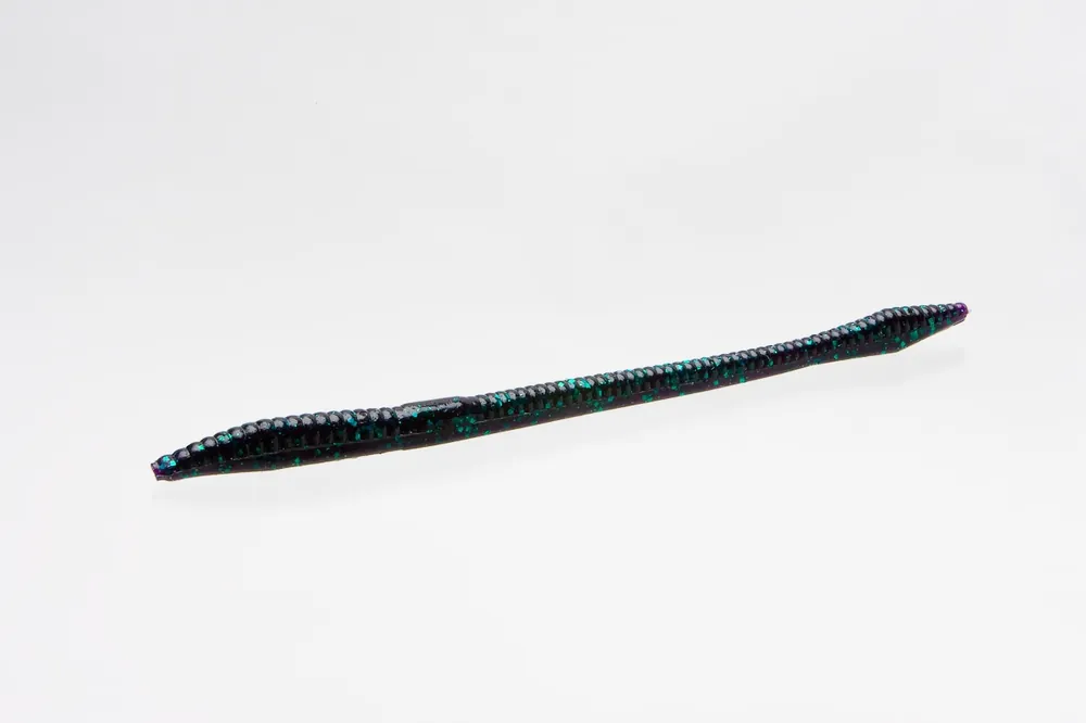 Zoom Trick Worm 006-005 Fishing Bait, Soft Bait, Worm, Plastic, Junebug Bait, 20, Pack