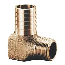 WATER SOURCE HE7575NL Heavy-Duty Hydrant Elbow, 3/4 in, 3/4 in, MNPT, Barb