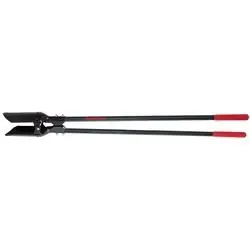 RAZOR-BACK 78006 Post Hole Digger, 11-1/2 in L Blade, Riveted Blade, HCS Blade, Fiberglass Handle, 59-5/8 in OAL