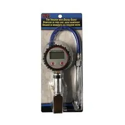 K-T INDUSTRIES 65422 Tire Inflator with Digital Gauge, 0 to 220 psi Pressure, Digital Gauge