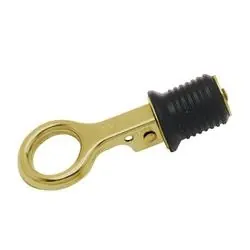 SeaSense 50032292 Snap Drain Plug, Brass