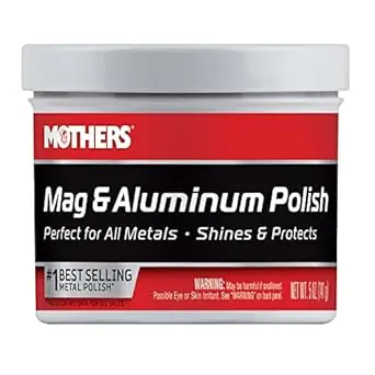 Mothers 05100 Mag & Aluminum Polish, 5 oz