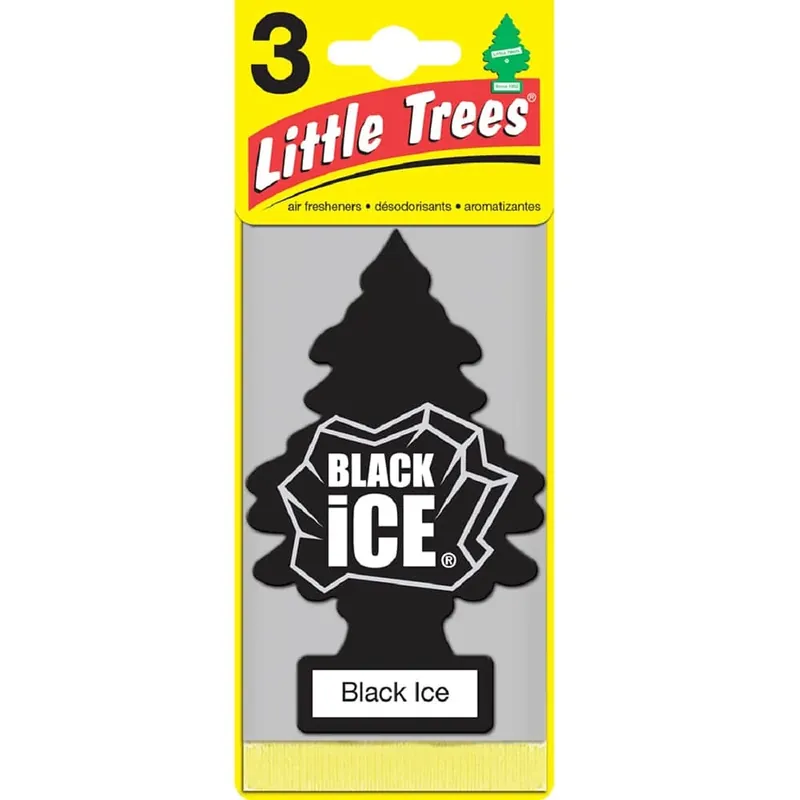 Little Trees® Black Ice Air Freshener (3 Pack)