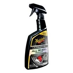 MEGUIAR‘S G180124 Ultimate All-Wheel Cleaner, 24 oz Package, Liquid, Sulfurous/Vanilla
