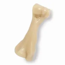 Nylabone NBC101P Beef Bone Chew Toy, Nylon, 12 oz Package