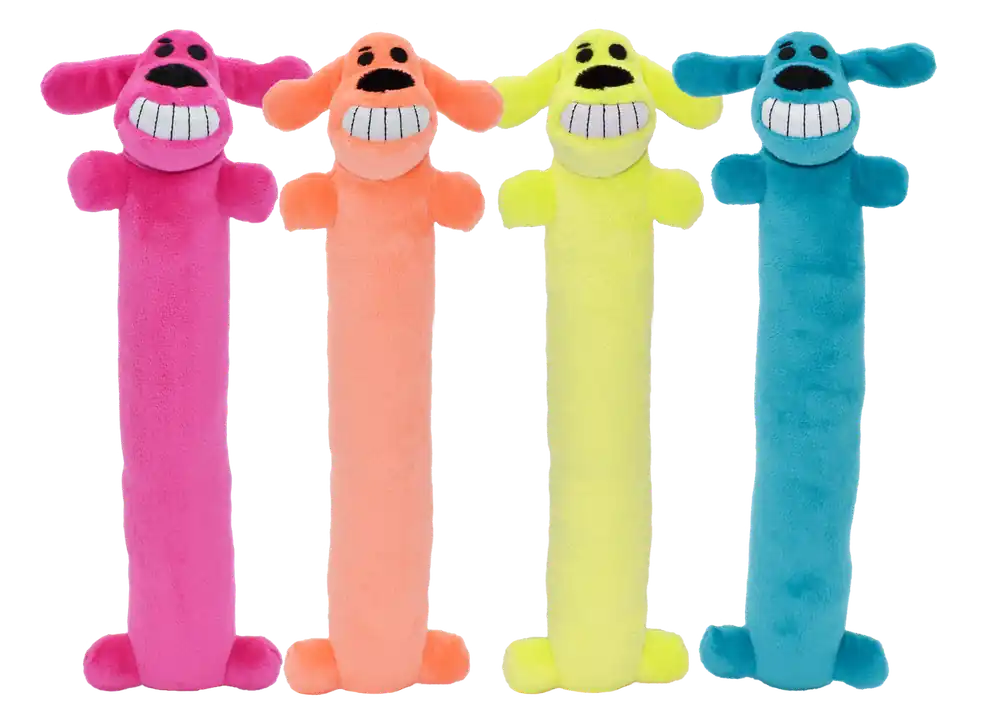 multipet 12" Original Loofa Dog Toy - Assorted Colors