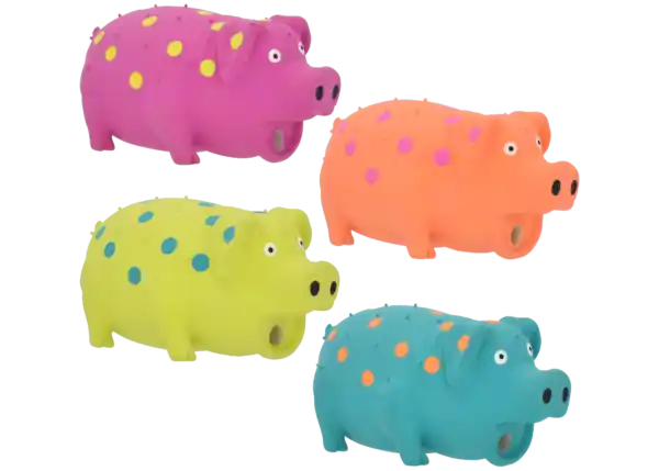 multipet 9" Goblet Pig Dog Toys - Assorted Colors