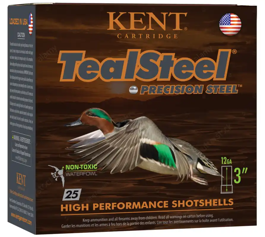 Kent Cartridge TealSteel Waterfowl Shotshells 12ga. 3" 6 Shot Shotgun Ammunition