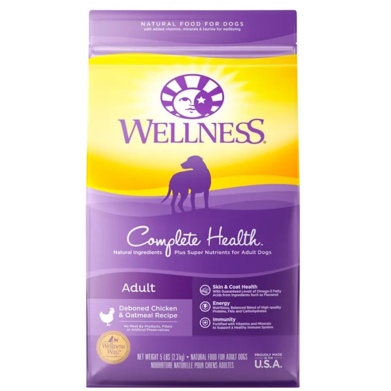 Wellness Complete Health Adult Chicken Dry Dog Food 5lbs