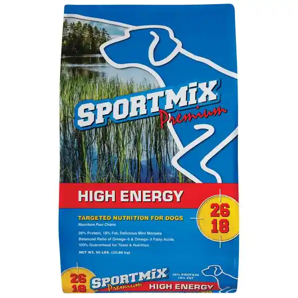 Sportmix High Energy Dry Dog Food 50 lb