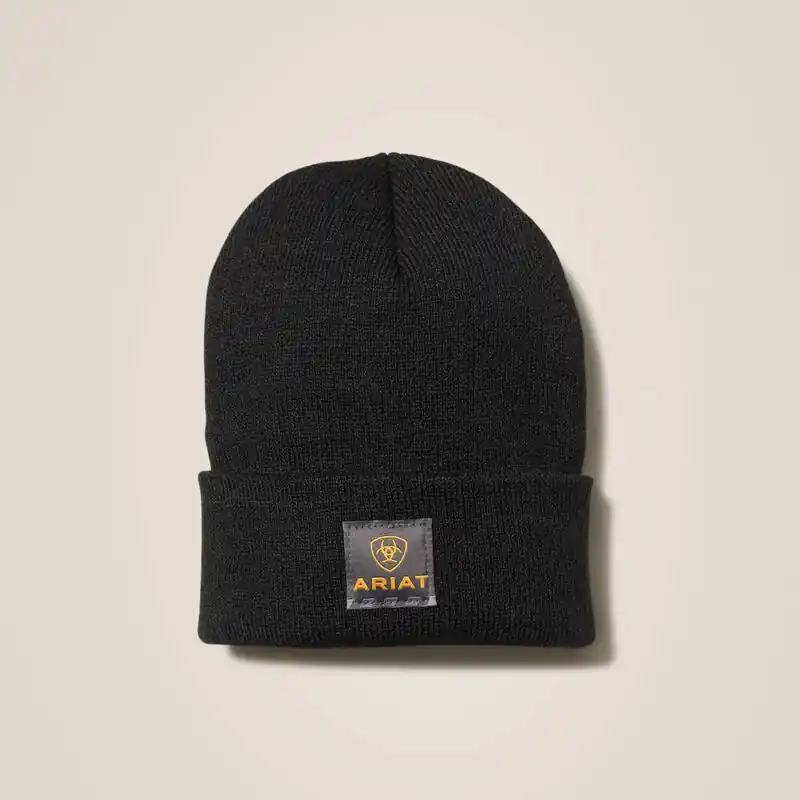 Ariat Men‘s 10024503 Rebar Watch Cap Black