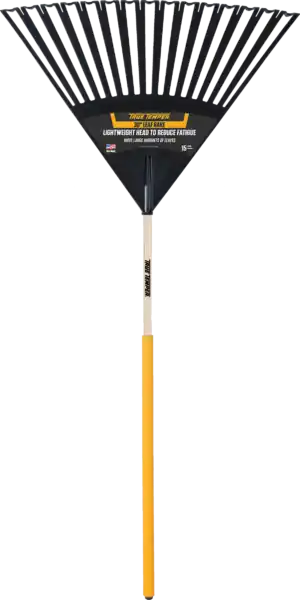 True Temper 30 Inch Clog Free Poly Leaf Rake