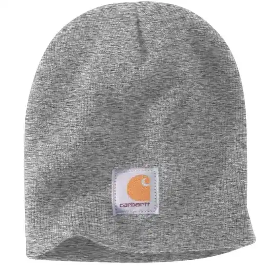 Carhartt A205 Acrylic Beanie Cap Heather Gray OSFA