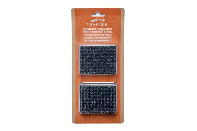 Traeger Replacement BBQ Cleaning Brush Head (2 Pack) BAC599