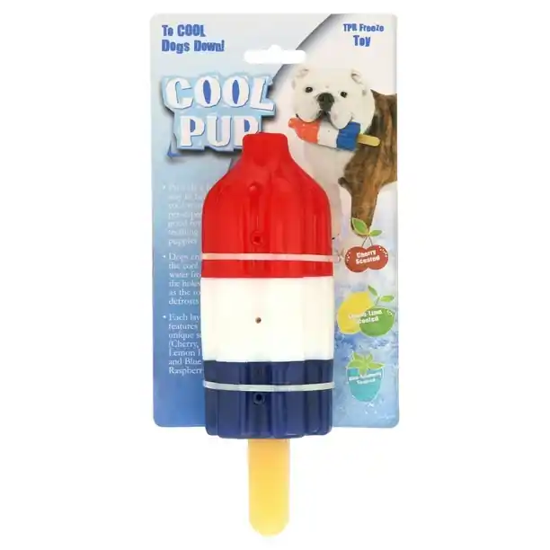 Cool Pup Cooling Dog Toy Rocket Pop, Mini