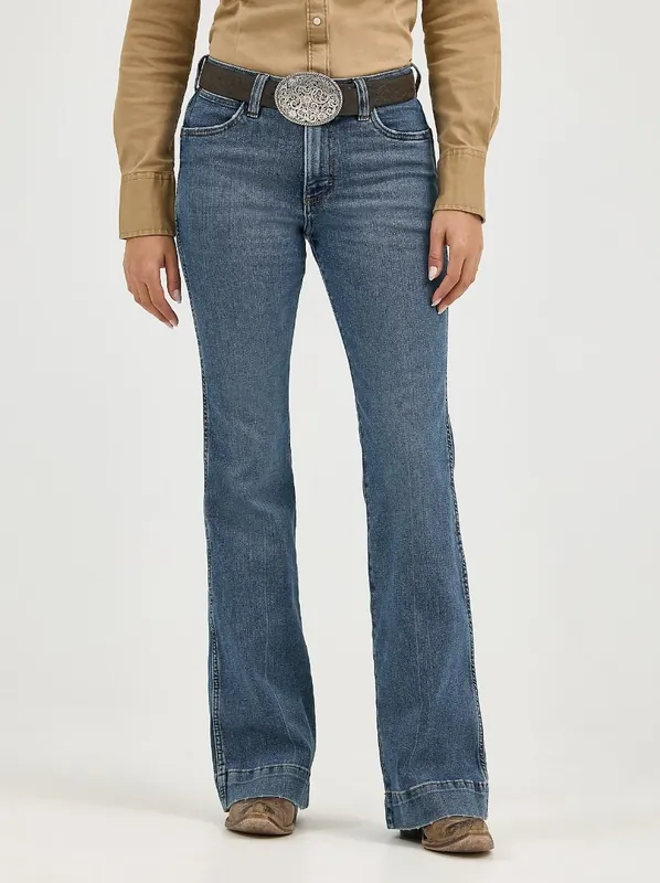 Wrangler 11MPESY Women‘s Retro Premium High Rise Trouser Jean Shelby