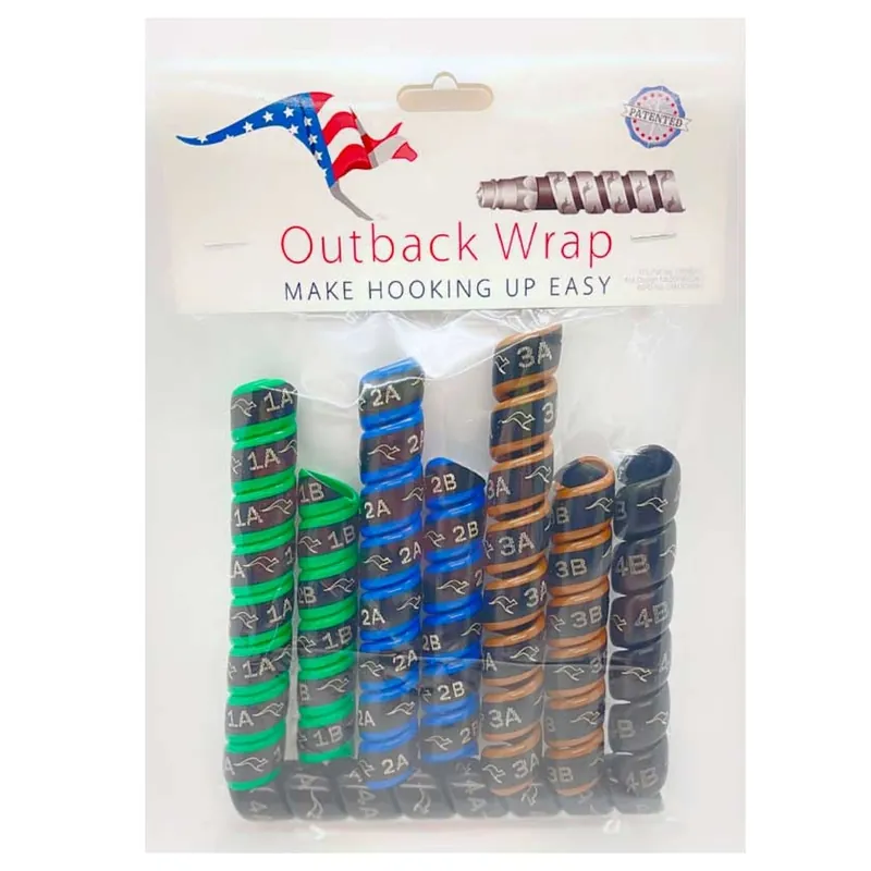 Outback Wrap Hydraulic Hose Markers - 4-Pair (Remotes 1-4)