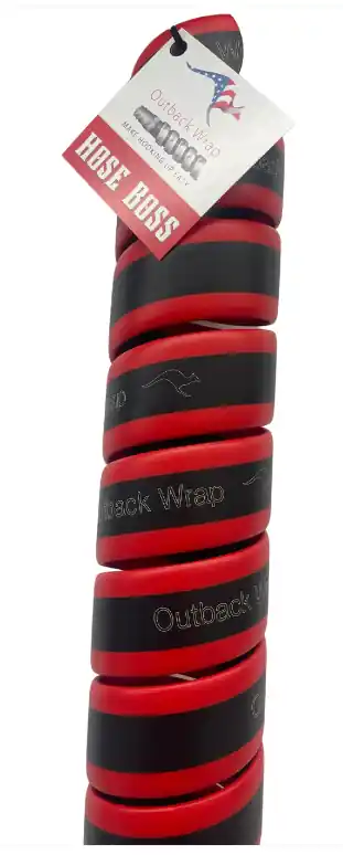 Outback Wrap Hose Boss Red