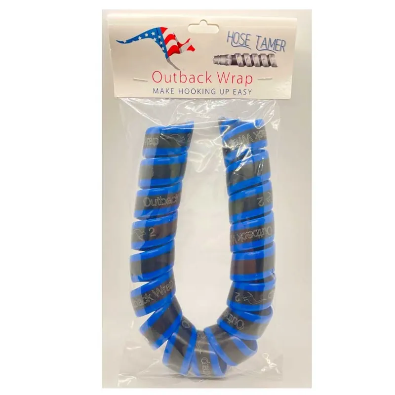Outback Wrap Hose Tamer Blue