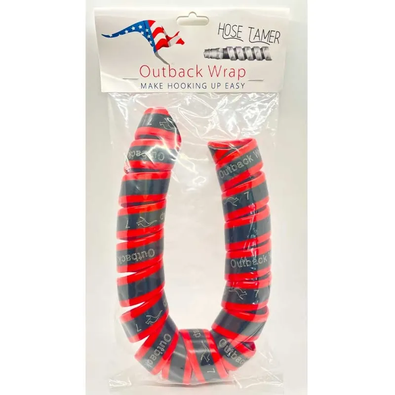 Outback Wrap Hose Tamer Red