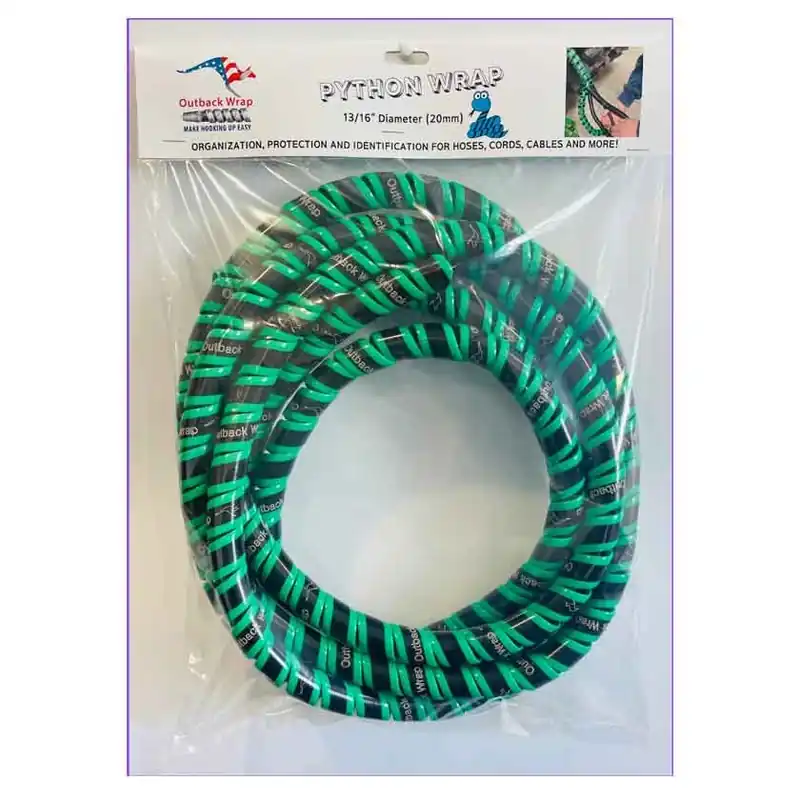 Outback Wrap Python Wrap 13/15" (20mm) Green