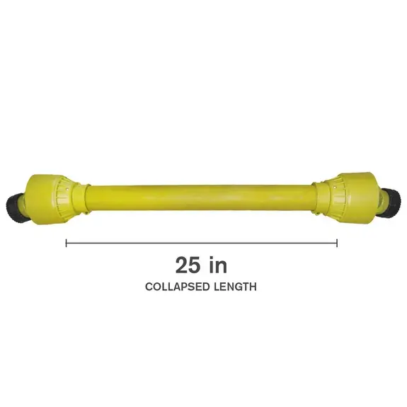 Braber Equipment General-Purpose PTO Shaft Assembly — 25in. Collapsed Length, Model 69.885.001