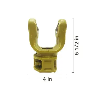 Braber Equipment Yoke 5 1 3/8 in. 6SP QD Pin