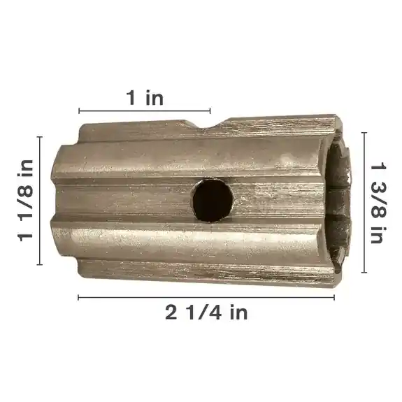 Braber Equipment PTO Adapter Sleeve Long 600PA