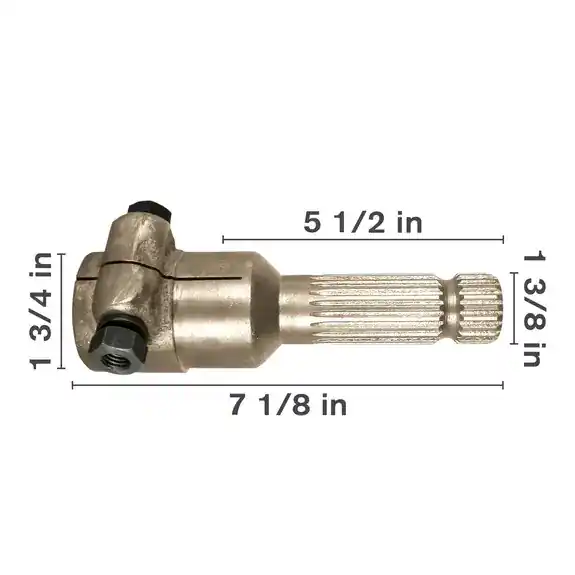 Braber Equipment Clamp On PTO Adapter 580PA