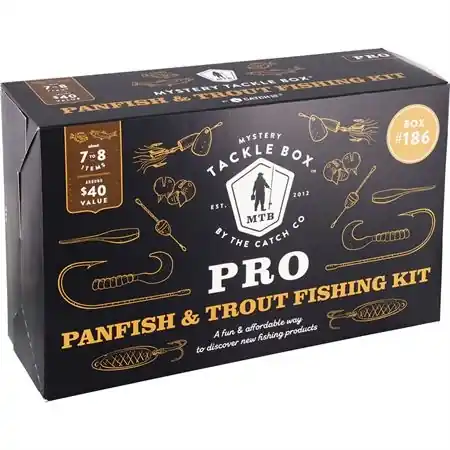 Mystery Tackle Box Pro Panfish & Trout Fishing Kit 15-10-RTL-10008