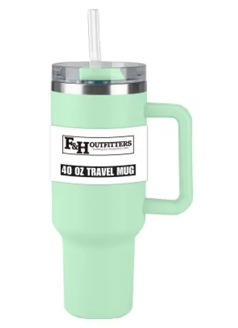 F&H Outfitters Tumbler - 40 Oz. - Mint