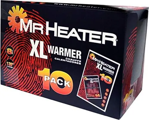 Mr Heater F235077 XL Body Warmers - 10 Per Pack
