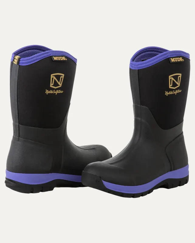 Noble Outfitters Women‘s MUDS Mid "2.0" Violet 6608-638