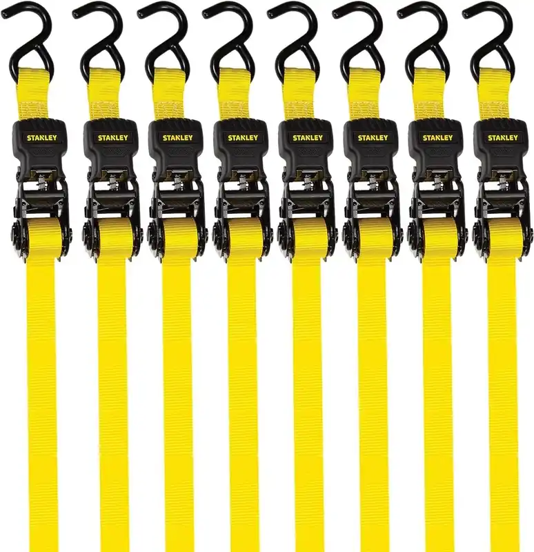 Stanley Ratchet Strap 8Pk 1"x10‘
