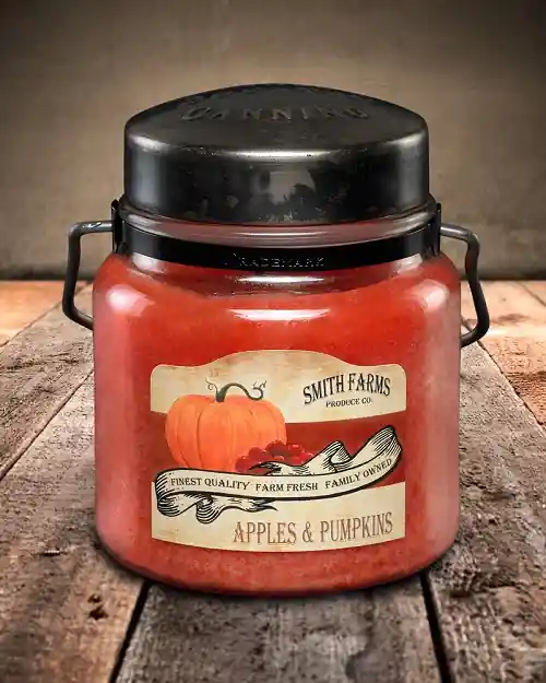 McCall‘s Candles APPLES and PUMPKINS Classic Jar Candle-16oz
