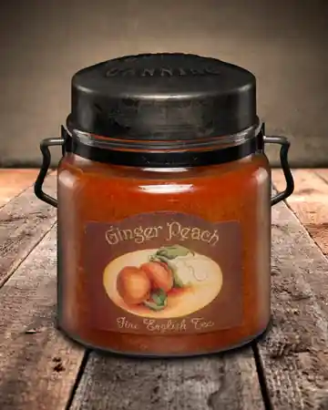 McCall‘s Candles GINGER PEACH Classic Jar Candle-16oz