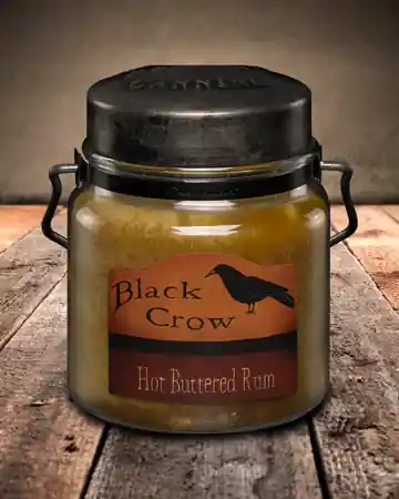 McCall‘s Candles HOT BUTTERED RUM Classic Jar Candle-16oz