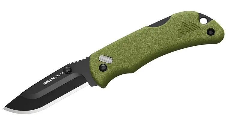 Outdoor Edge RazorMini Folding Knife 2.2" Green RMG22-2C