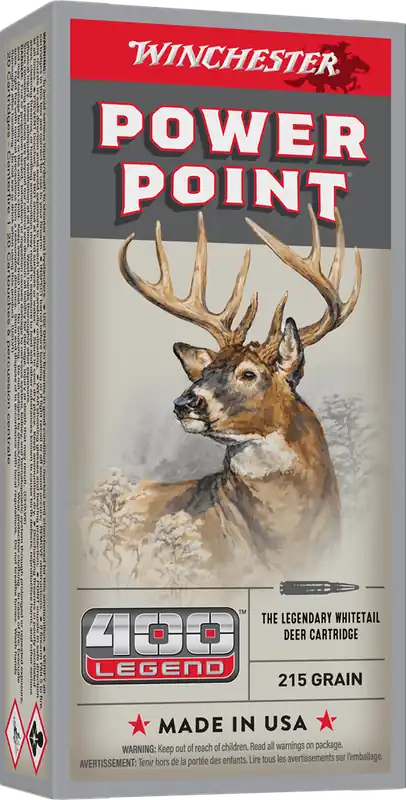 Winchester 400 Legend, 215 Grain POWER-POINT X4001