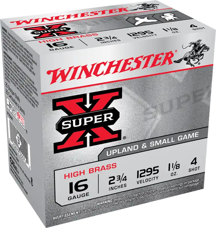 Winchester 16 Gauge, 2.75" SUPER X X16H4