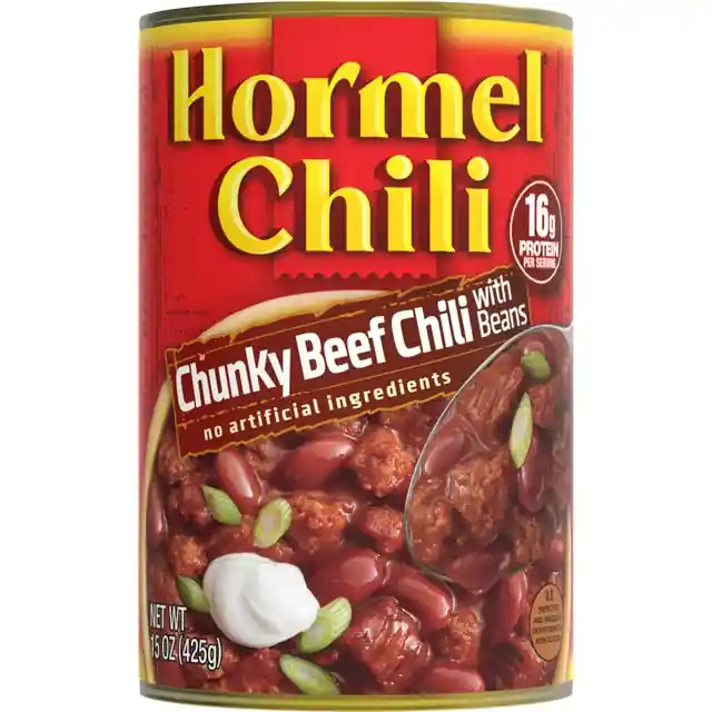 HORMEL Chili Chunky Beef Chili with Beans 15oz